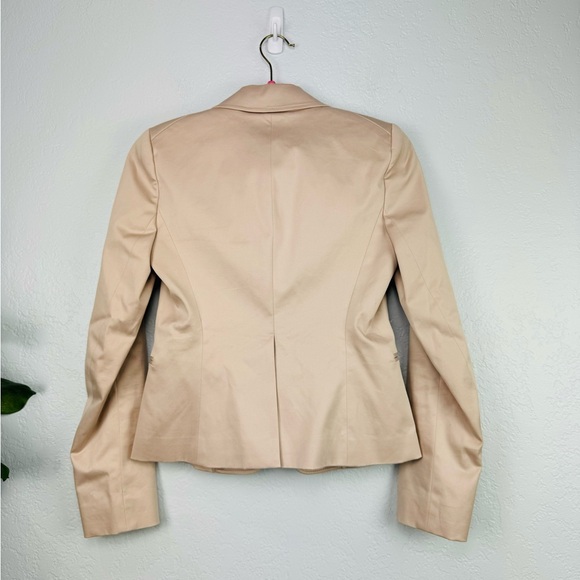 Theory Cream Colored Single Button Blazer Size 0 - Picture 5 of 8